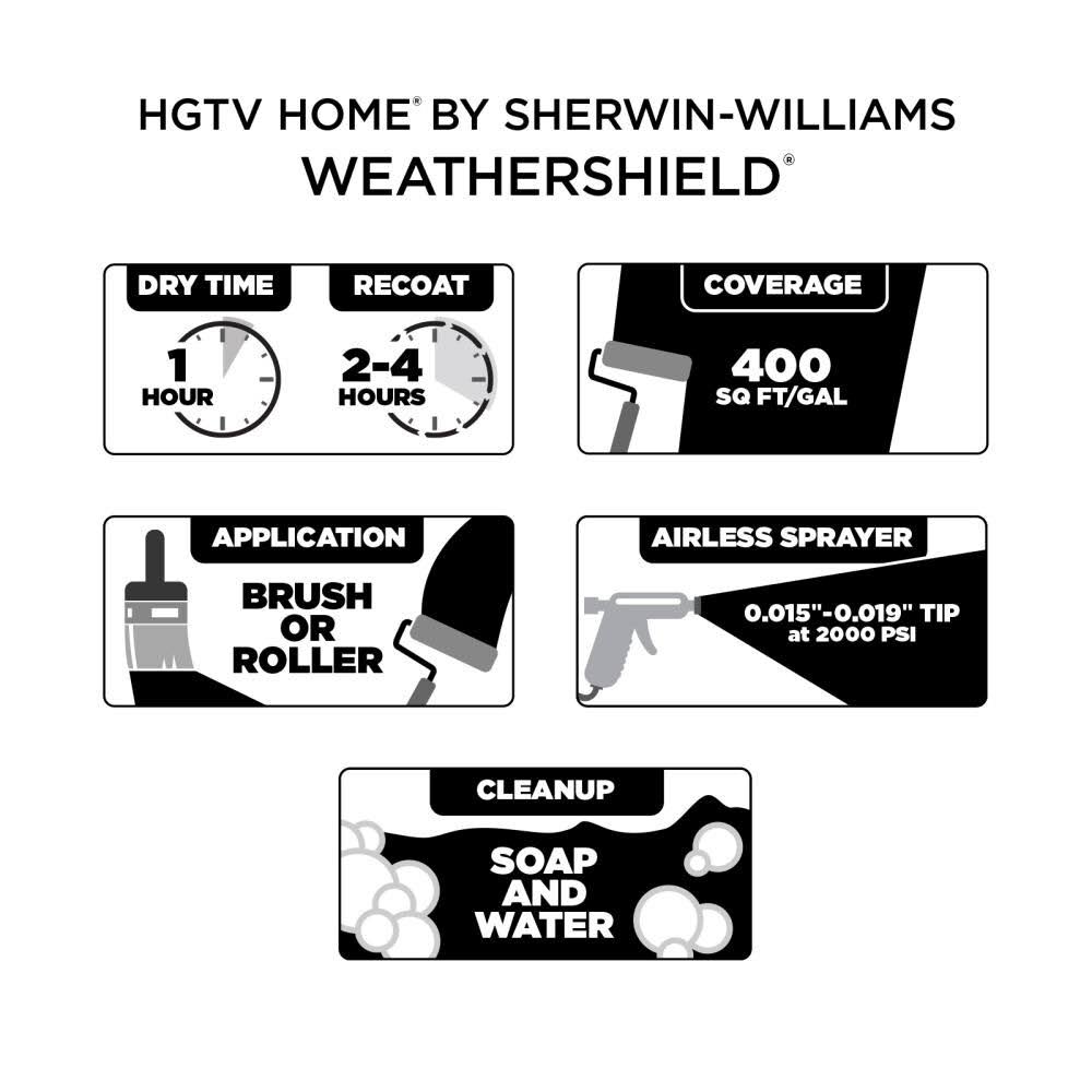 5-Gallon Exterior Paint Q490602
