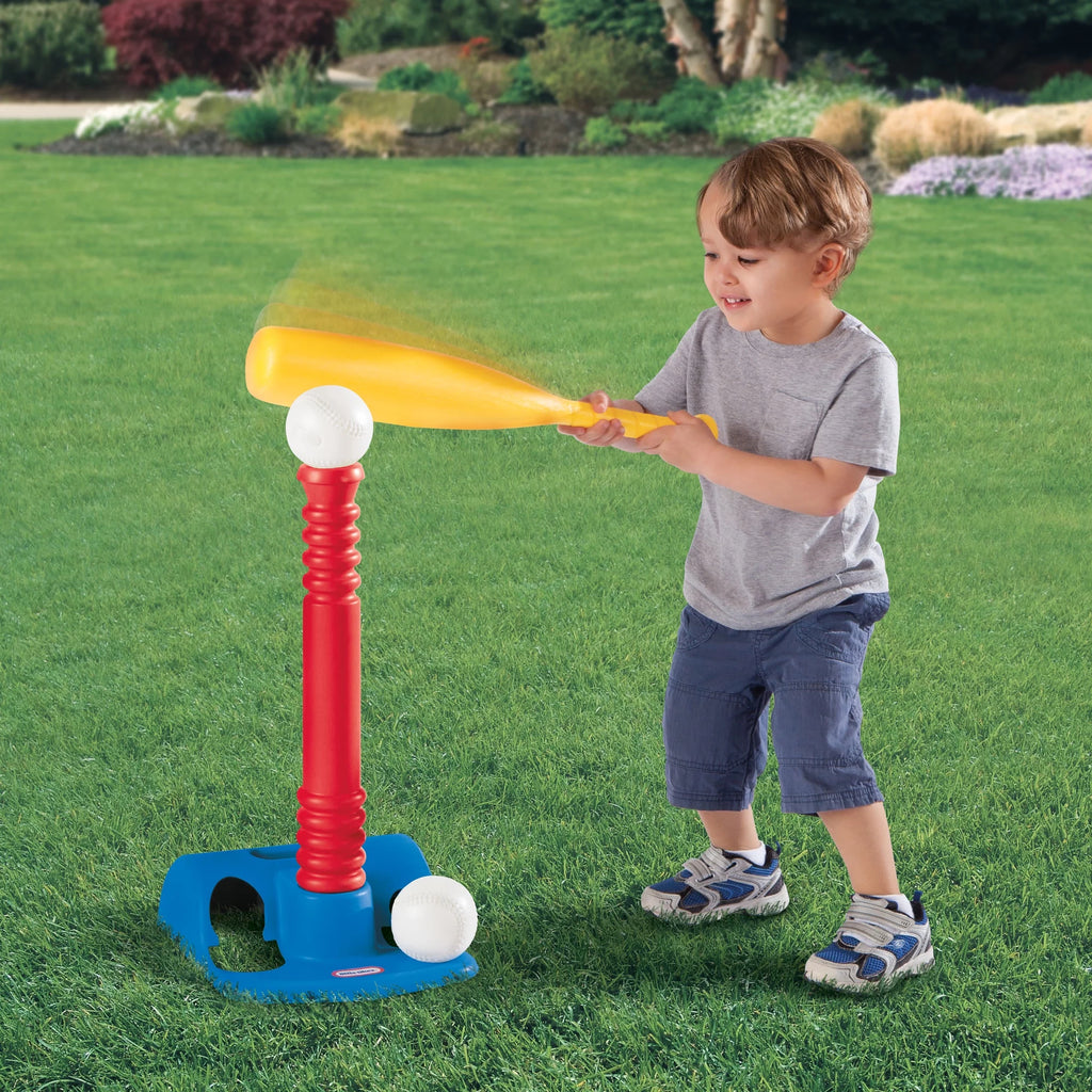 Kids T-Ball Set with Bat and 2 Balls E59082