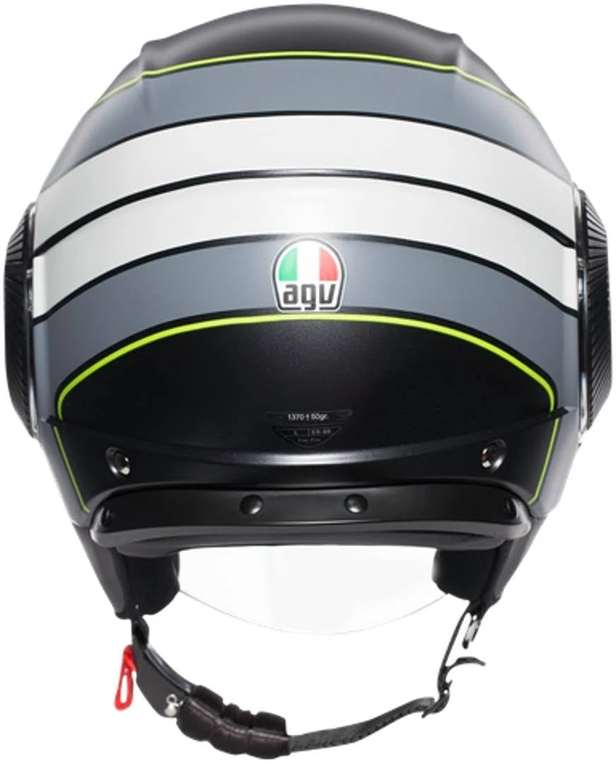 Matt Black / Grey / Yellow Fluo Helmet Size S O549828