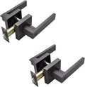 Brushed Bronze Zinc Alloy Door Lever Lock, Pack of 2 M1417