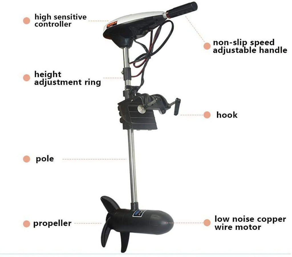 12V 660W Electric Trolling Motor E997