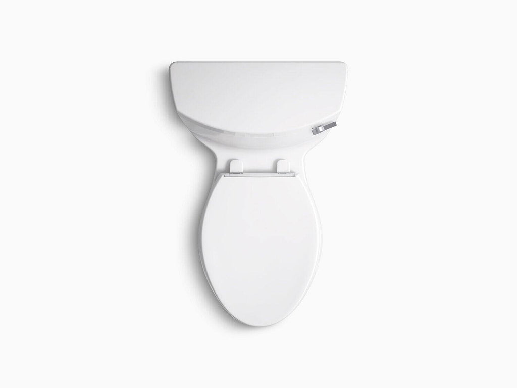 White One-Piece Elongated Comfort Height Toilet D62210