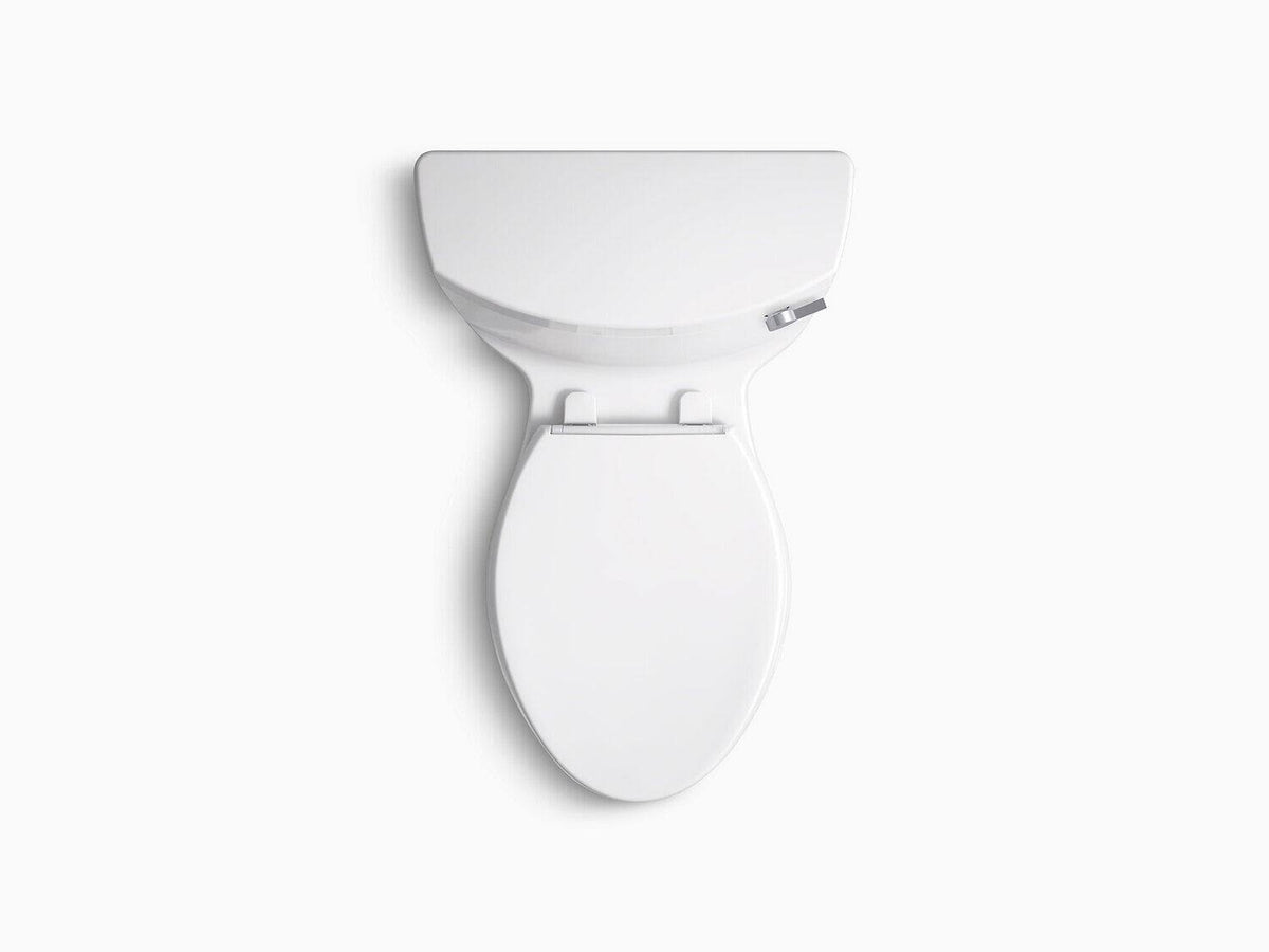 White One-Piece Elongated Comfort Height Toilet D62210
