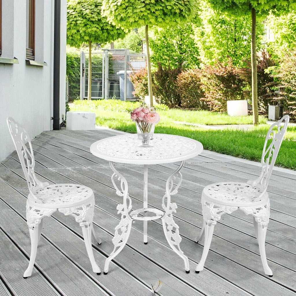 3 Pcs Patio Bistro Set V250234