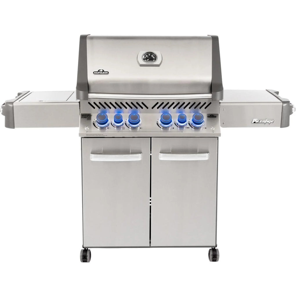 Propane Gas Grill With Infrared Rear Burner And Infrared Side Burner K420046