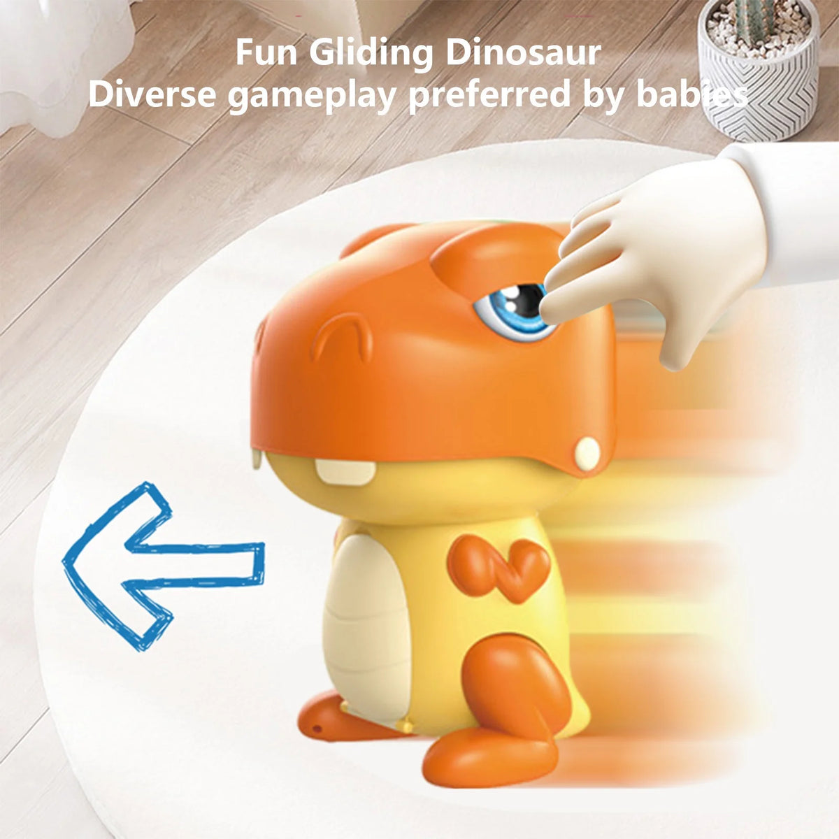 Play House Dinosaur Storage Set Cooking Toy Kitchen Set With Play Food R75614
