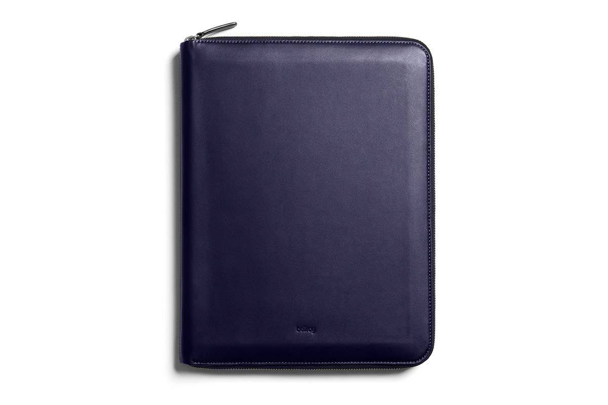 Navy A4 Leather Compendium O822856