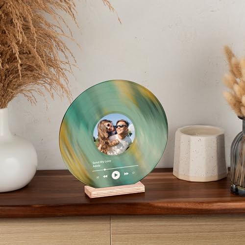Decorative Vinyl Record with Custom Photo D537317