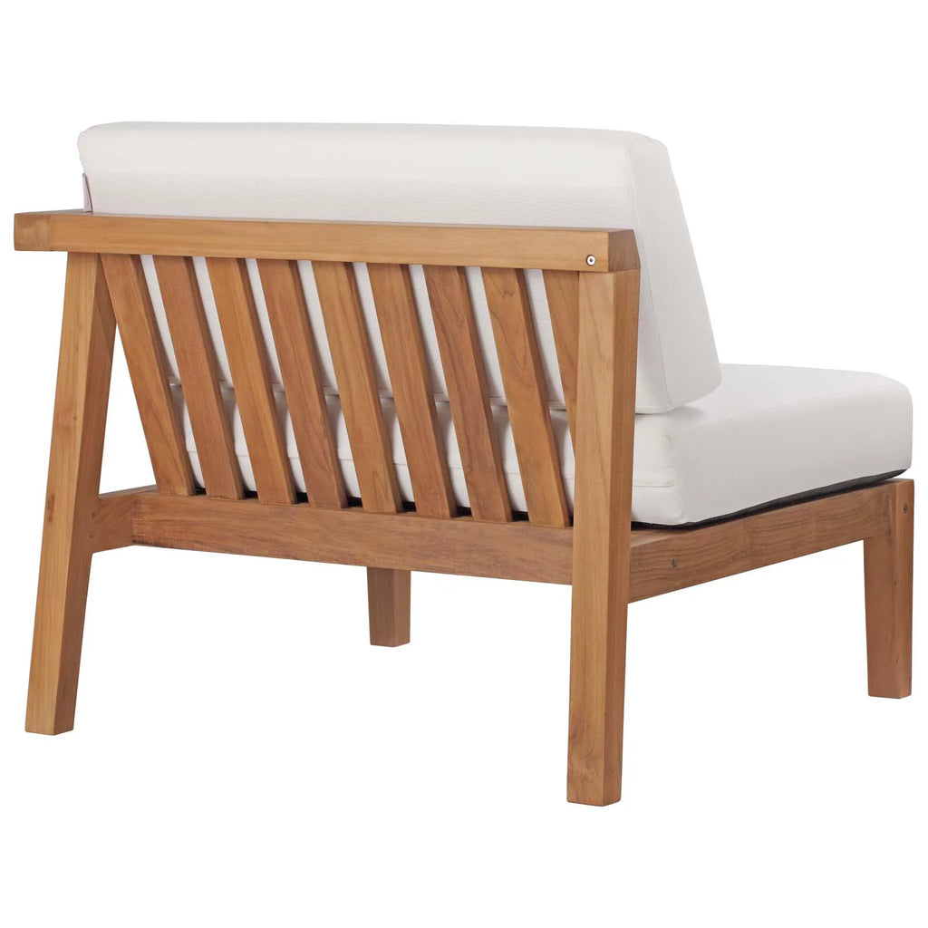 Teak Wood 2-Seater Loveseat J41853
