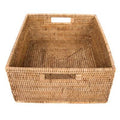 Rectangular Rattan Basket W22976