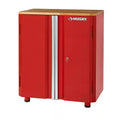 24-Gauge Steel 2-Door Garage Base Cabinet in Red Y520