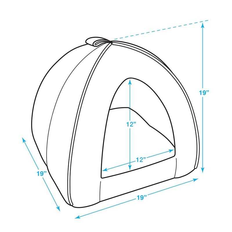 Soft Pet Tent Bed for Dog and Cat L910
