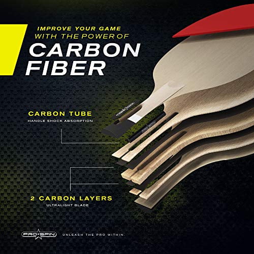 Carbon Fiber Ping Pong Paddle 2-Pack Q257147