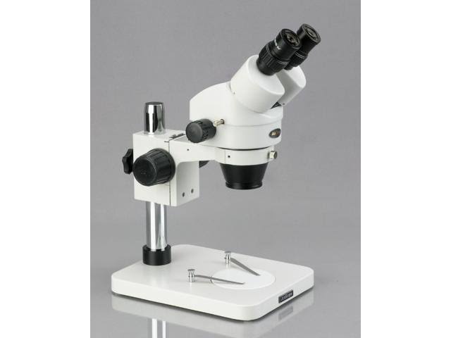 7X-45X Table Pillar Stand Zoom Binocular Stereo Microscope R7456