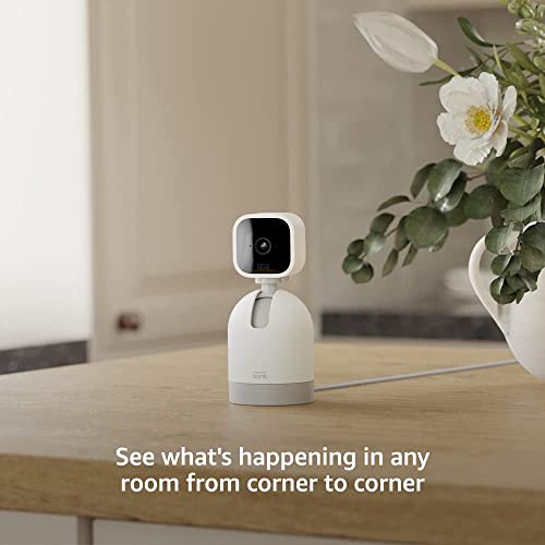White Pan-Tilt Indoor Plug-In Security Camera H139283