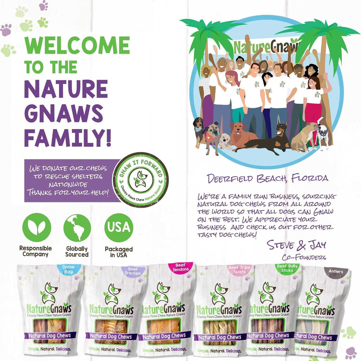 Natural Dog Chews Variety Pack P2179