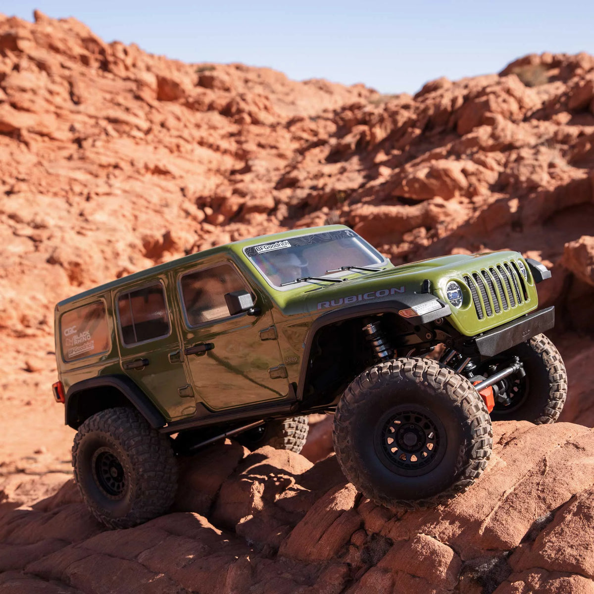 Green 1/6 4 Wheel Drive Electric Rock Crawler RC Truck B679