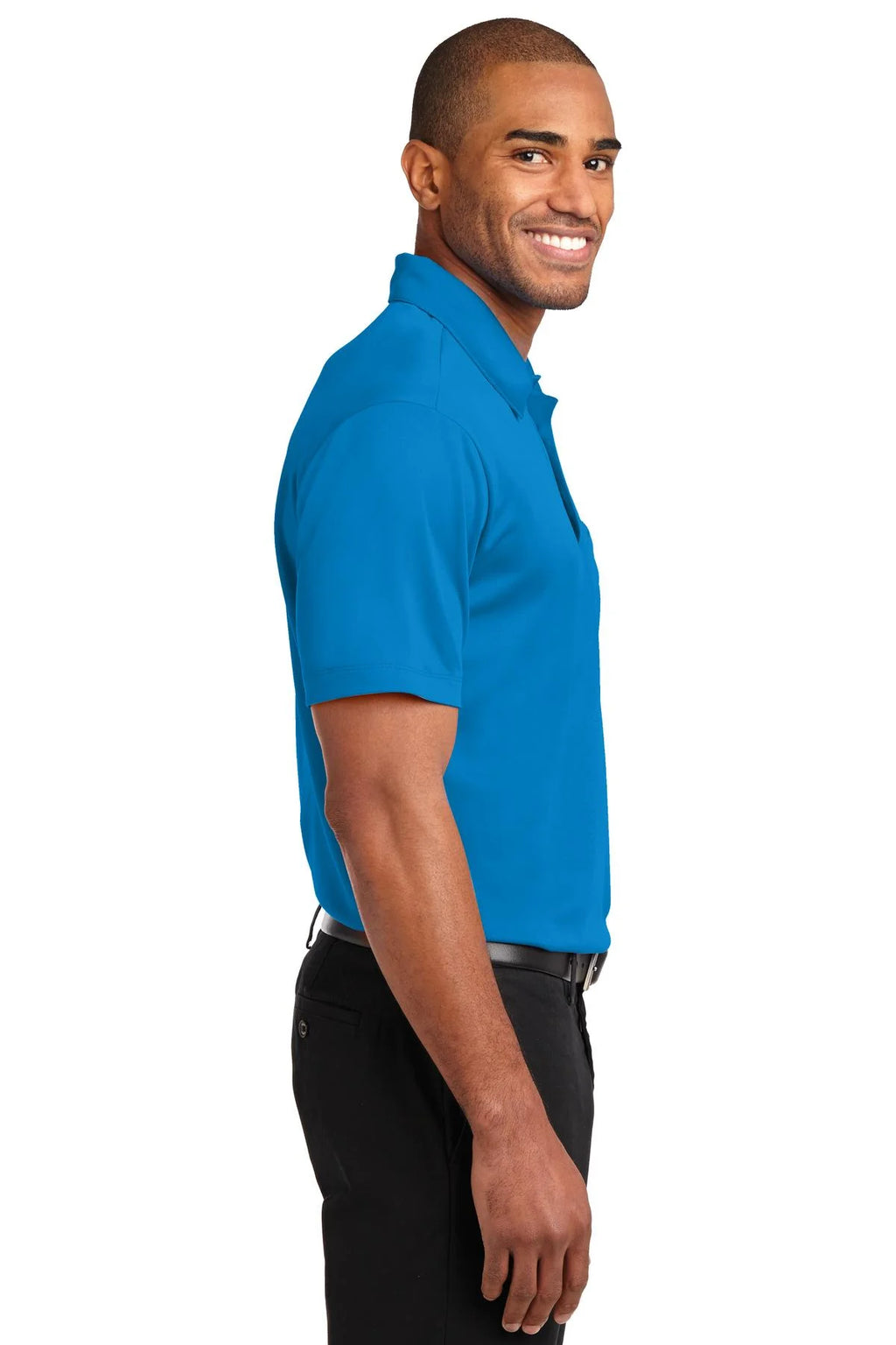 4XL Brilliant Blue Performance Pocket Polo W833142