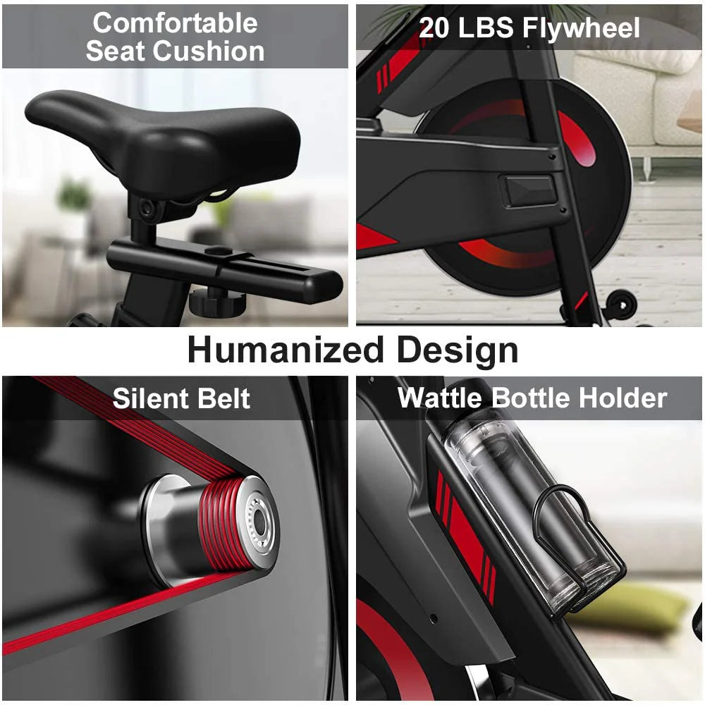 Stationary Bike with LCD Display A47301