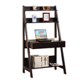 Brown Ladder Desk with 3 Shelves and 1 Drawer B25039