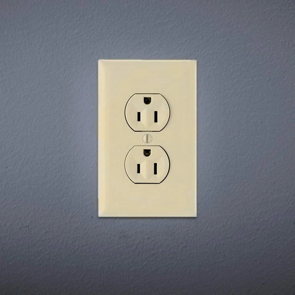 15-Amp 125-volt Construction Grade Duplex Receptacle, Ivory P19096