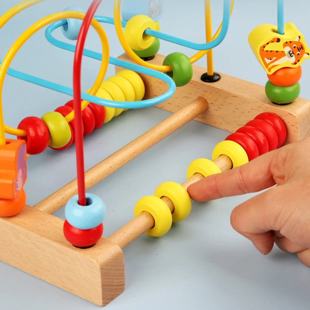 Wooden Beads Roller Montessori Toy U94636