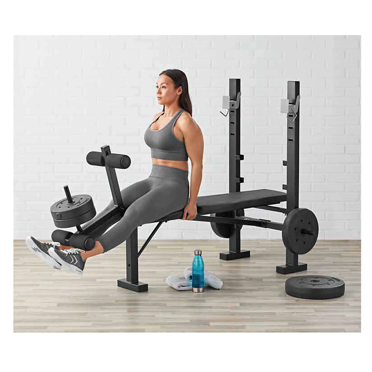 Bench & Rack Combo with Leg Press I206631