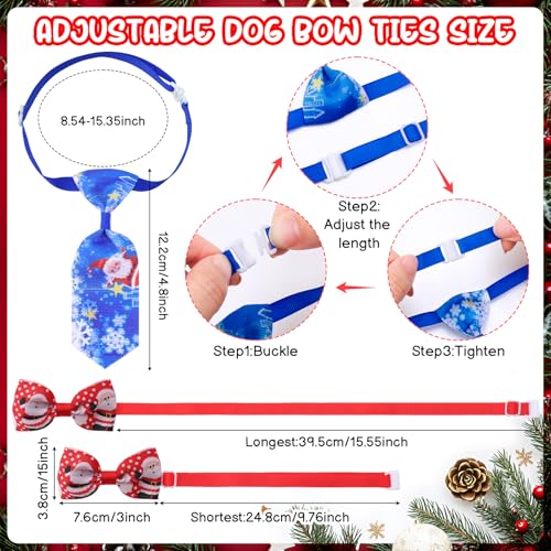 60 Pieces Christmas Dog Bandanas D552