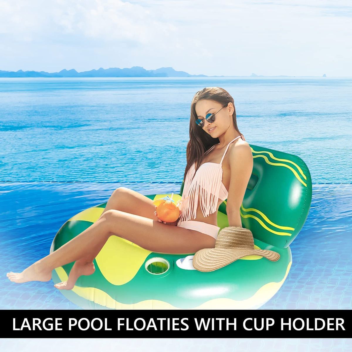 Inflatable Pool Float Lounger Chair B199