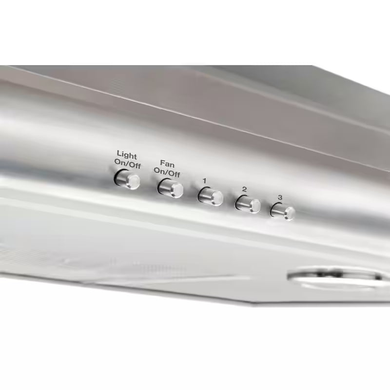 36 in. Under Cabinet Convertible Range Hood in Stainless Steel O1807