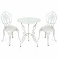 3 Pcs Patio Bistro Set V250234