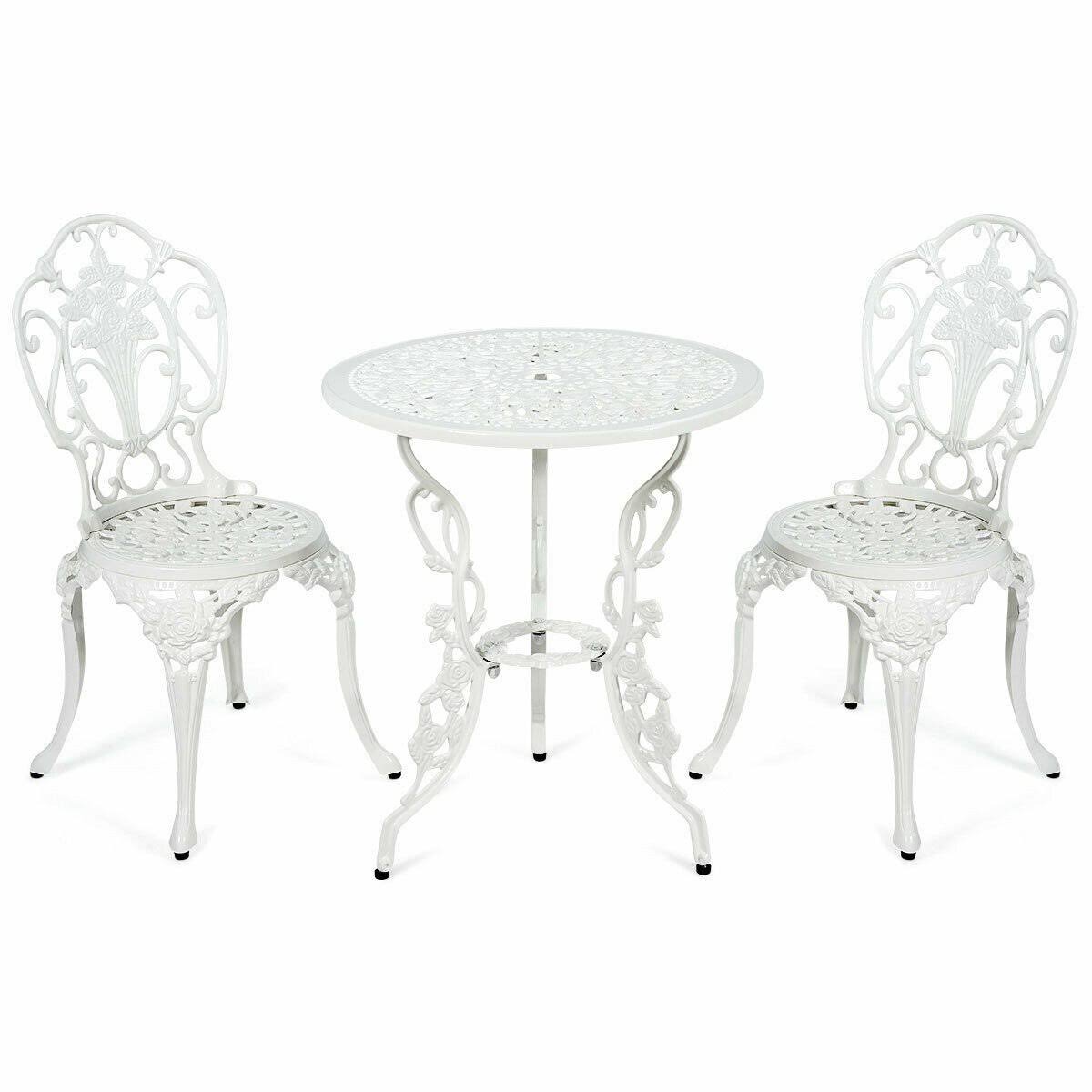 3 Pcs Patio Bistro Set V250234