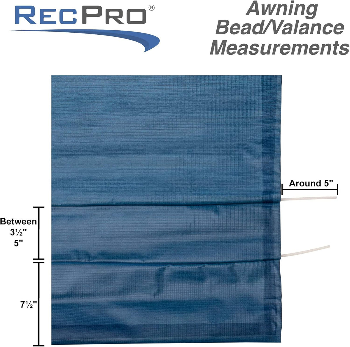 21 Foot RV Awning Fabric Replacement, Tan/Camel D179905