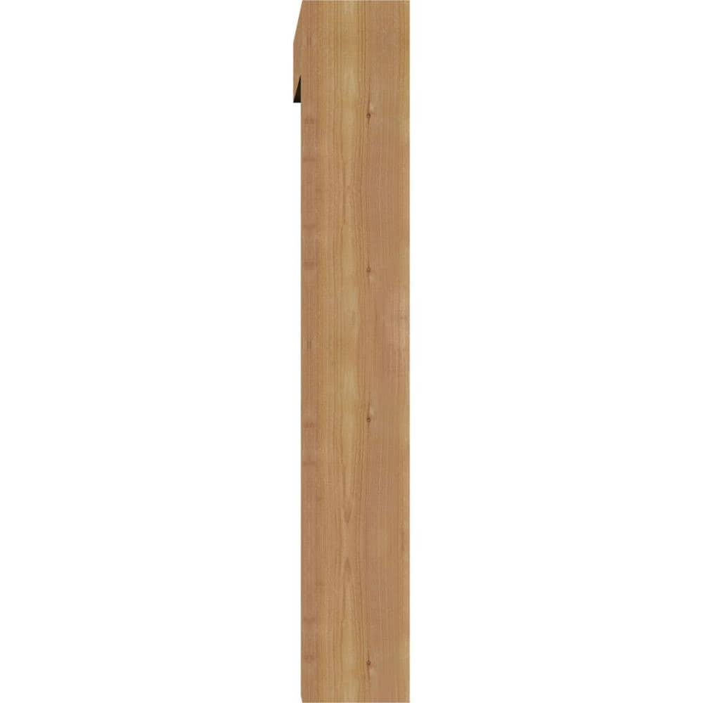 5 1/2x22W x 24x22D x 36x22H Western Red Cedar Bracket F42644