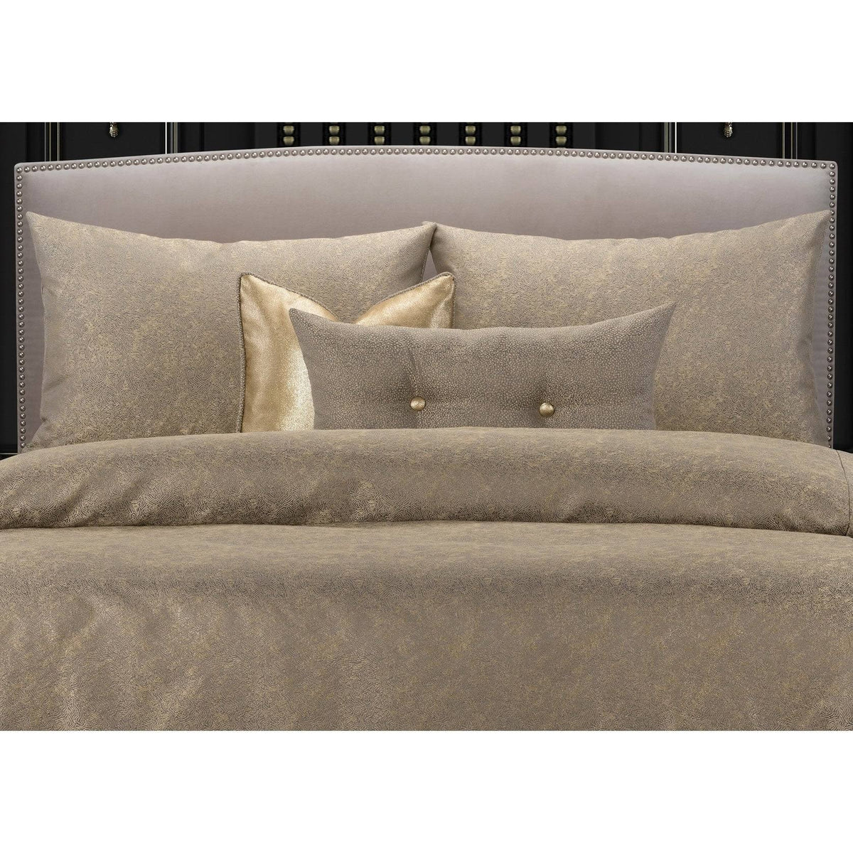 Bronze Gold Luxury Bedding Set X1042