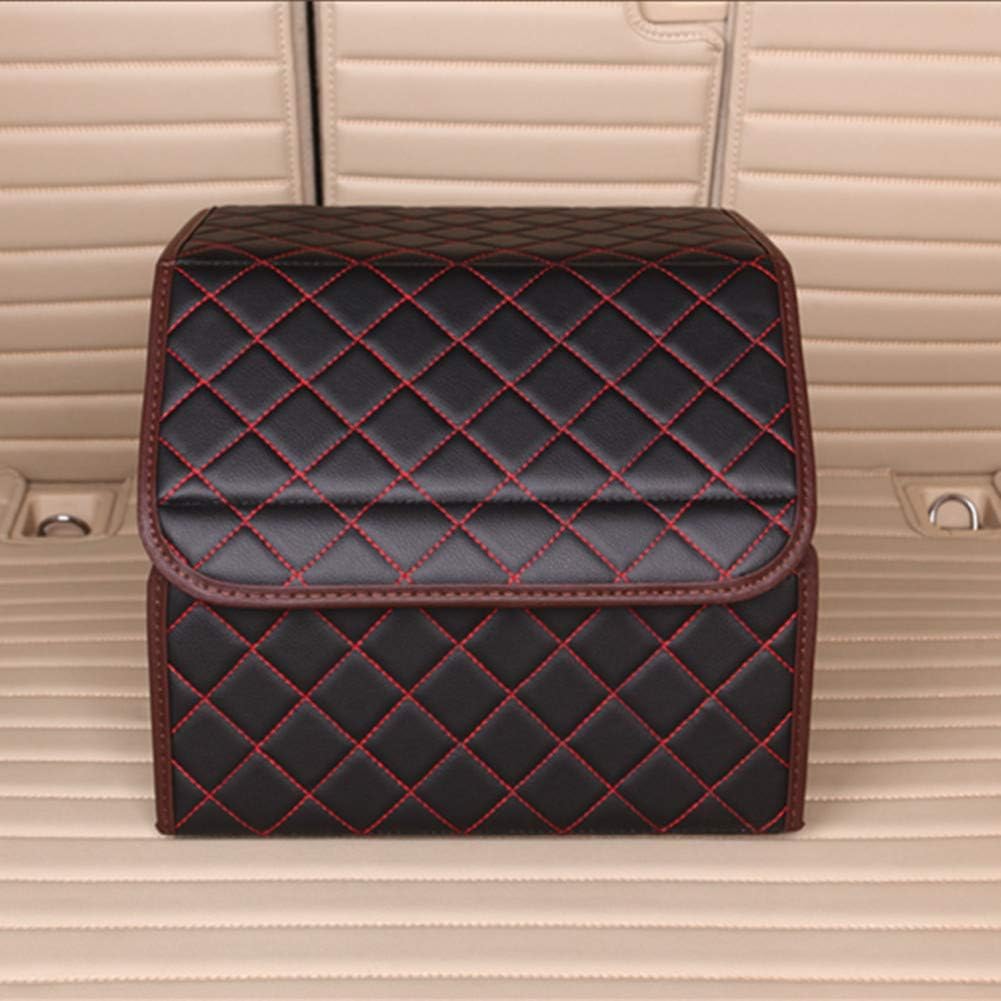 Collapsible Car Trunk Storage Organizer with Lid, Pack of 2 O660430