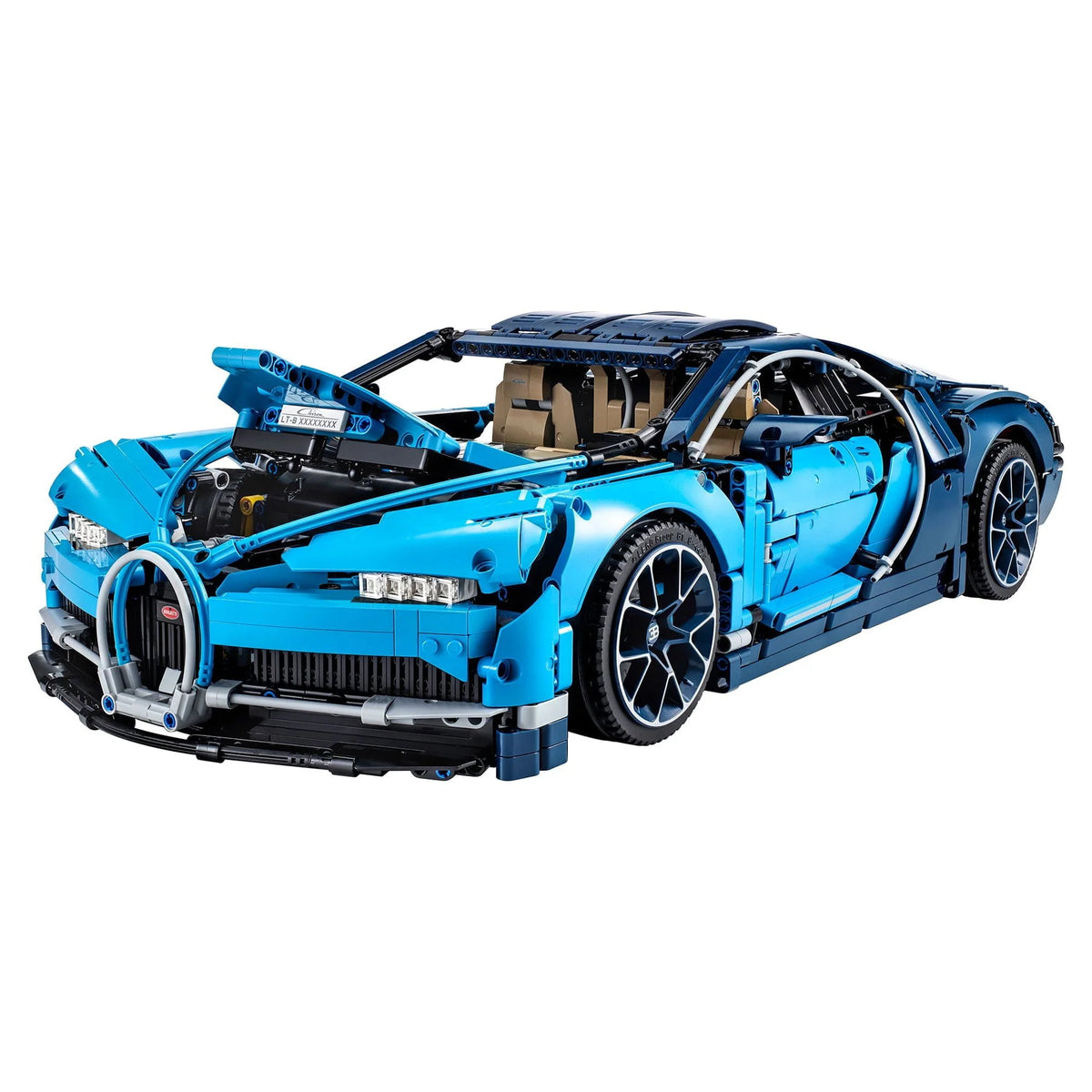 Bugatti Chiron Race Car Building Kit J18217