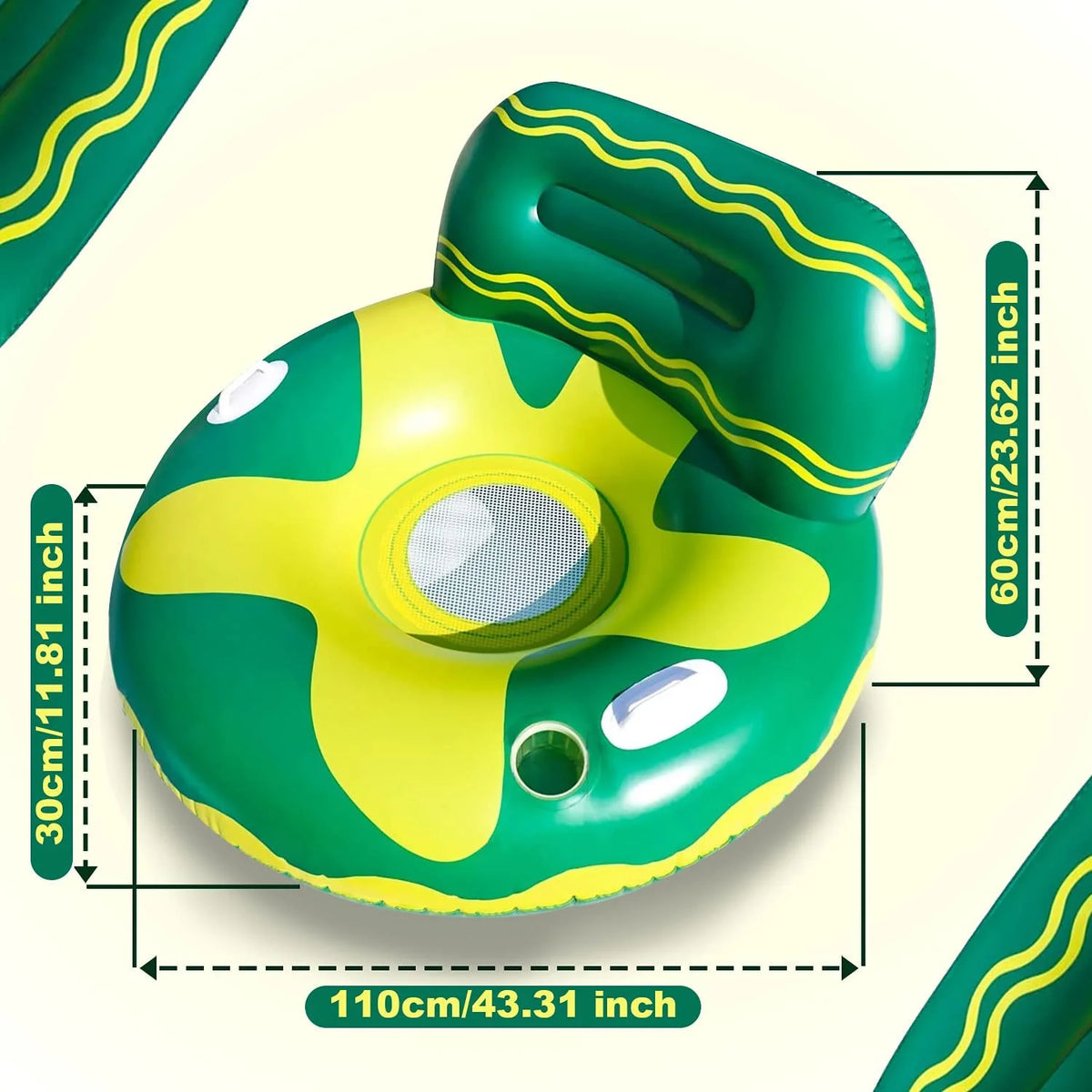 Inflatable Pool Float Lounger Chair B199