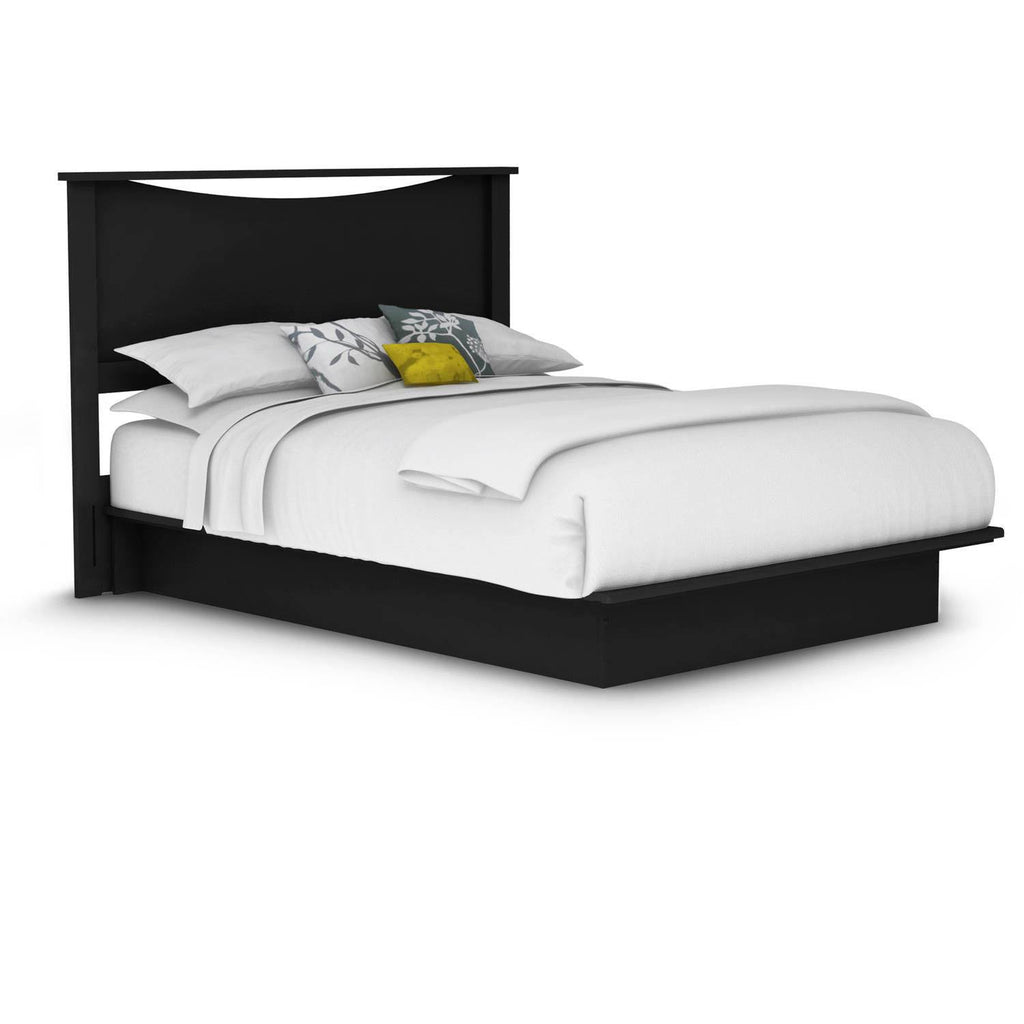 Pure Black Full/Queen Headboard H236