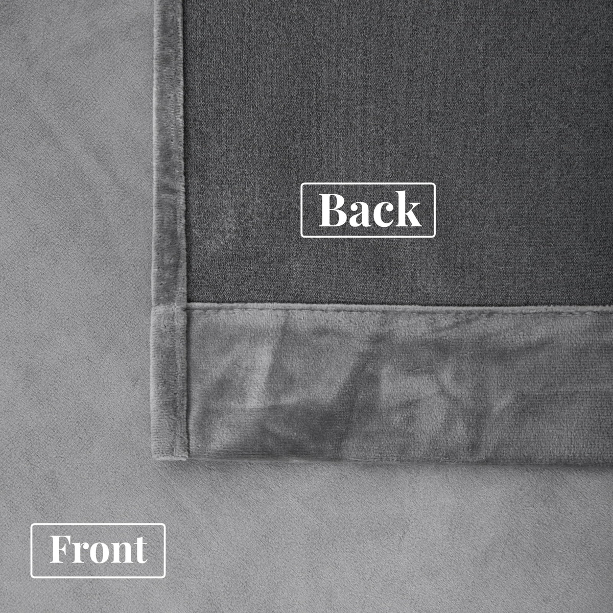 2 Piece Blackout Velvet Curtains Z84243