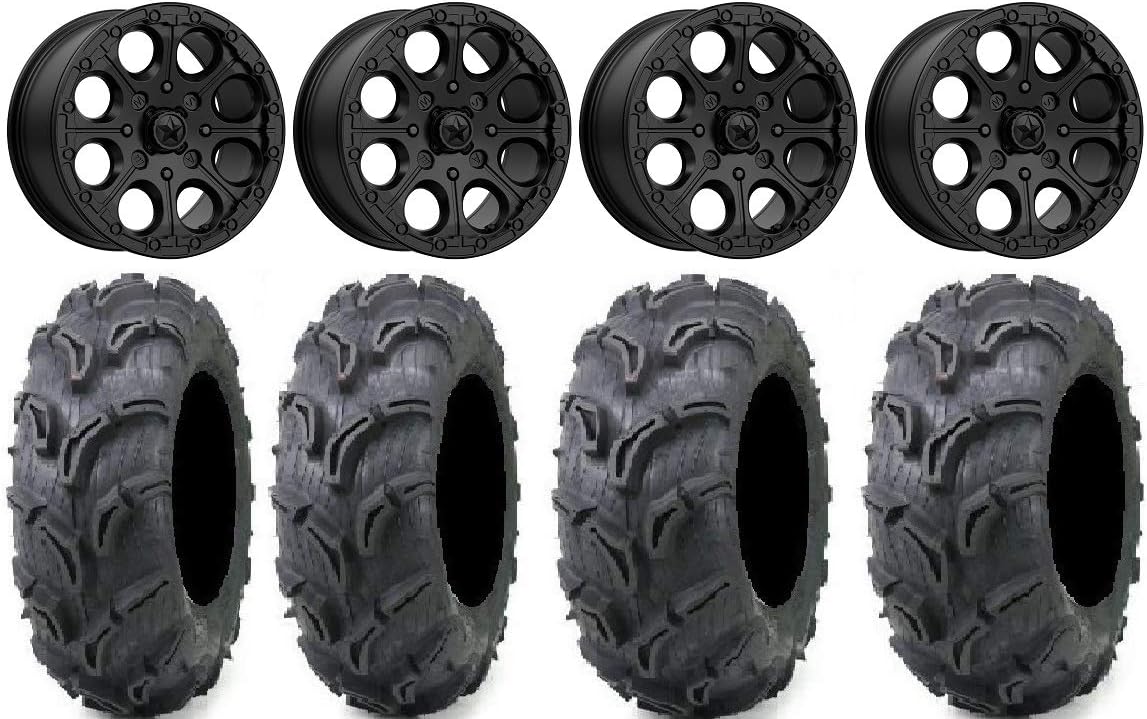 9 Items: 14 Wheels Black 30 Tires J398