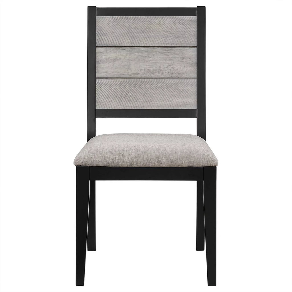 7-piece Wood Dining Table Set with Extension Leaf O934