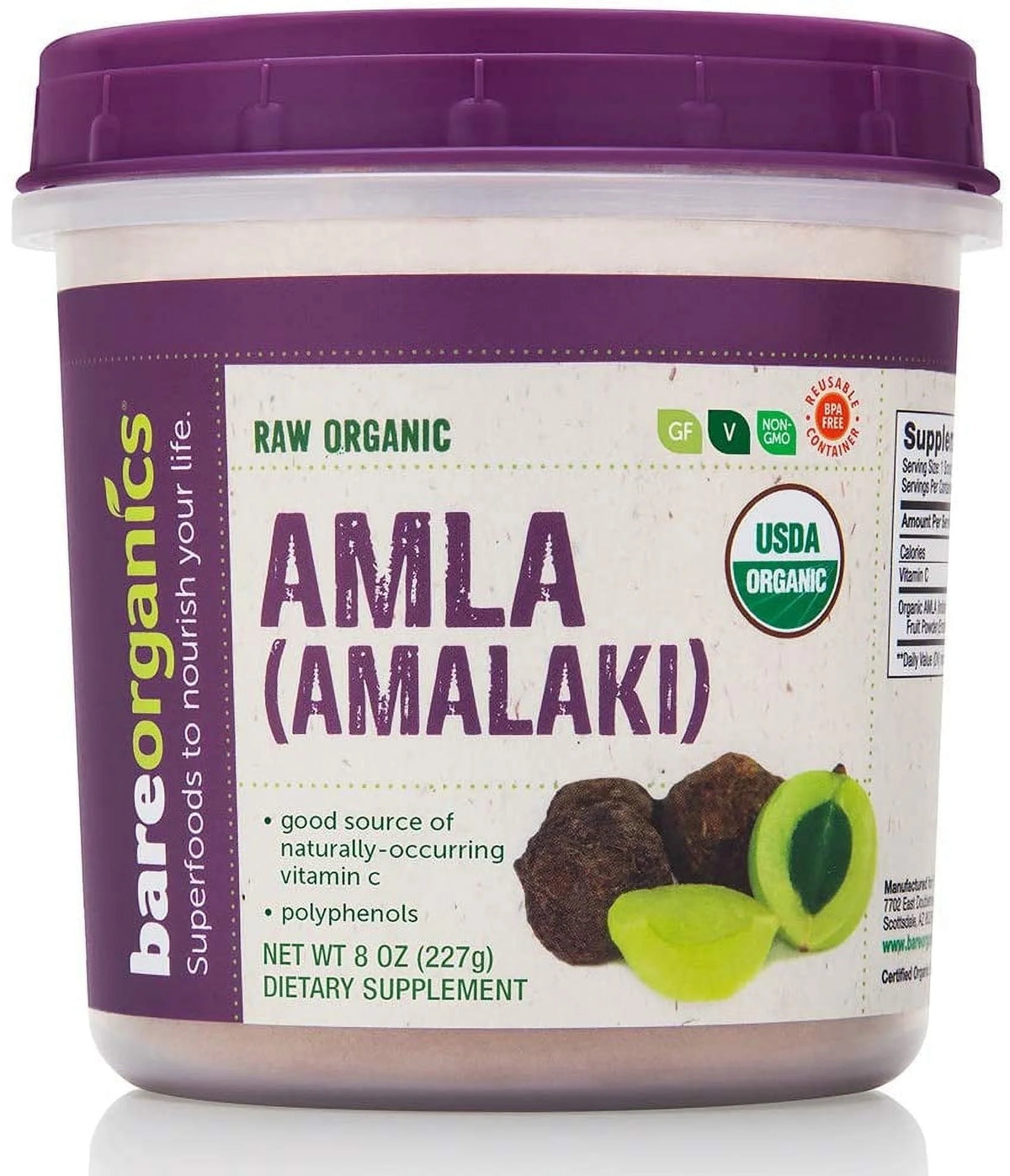 Amla Powder 8 oz Pack of 3 V79622