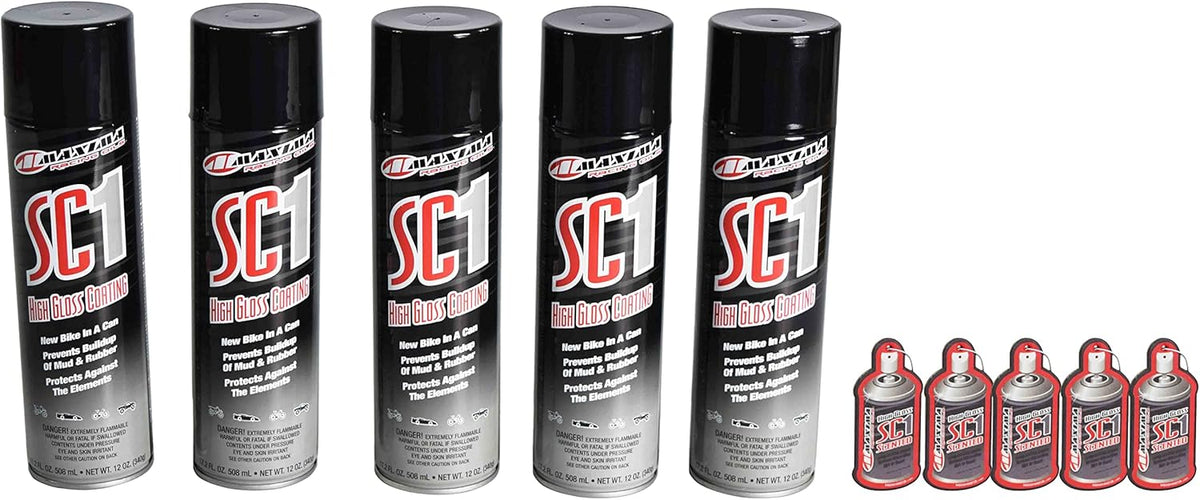 High Gloss Coating Cleaner with Scented Air Freshener 5-Pack A1338