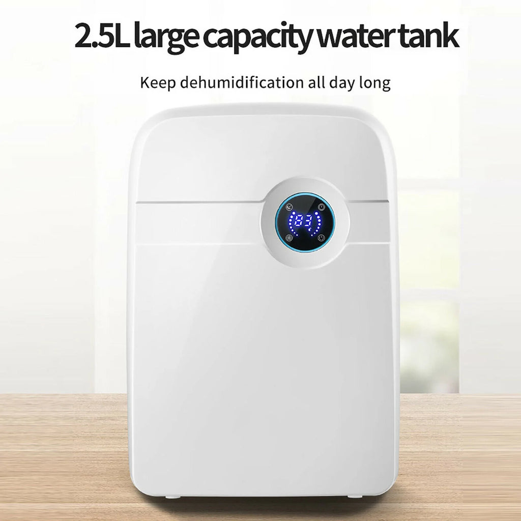 2.5L Water Tank Dehumidifier with Drain Hose S93536