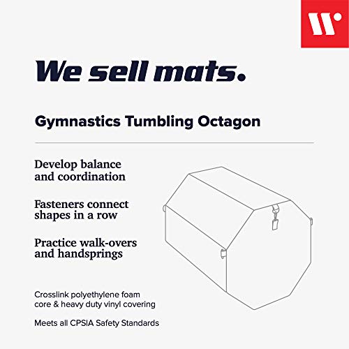 30in Octagon Gymnastics Mat T341