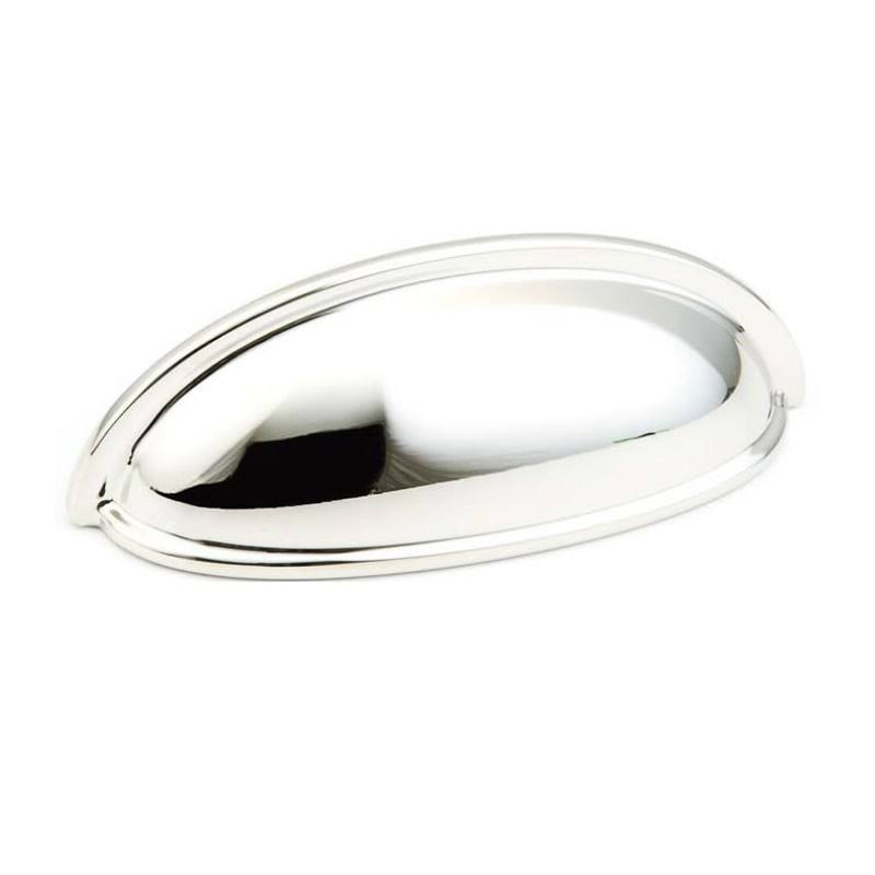 Polished Nickel Cup Pulls W9814
