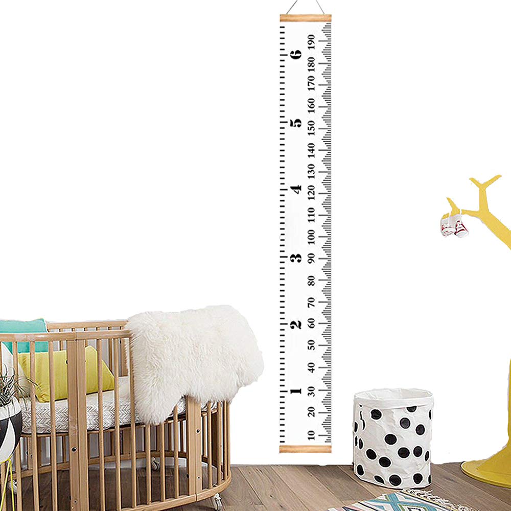 Removable Canvas Height Chart Ruler, Pack of 2 T547