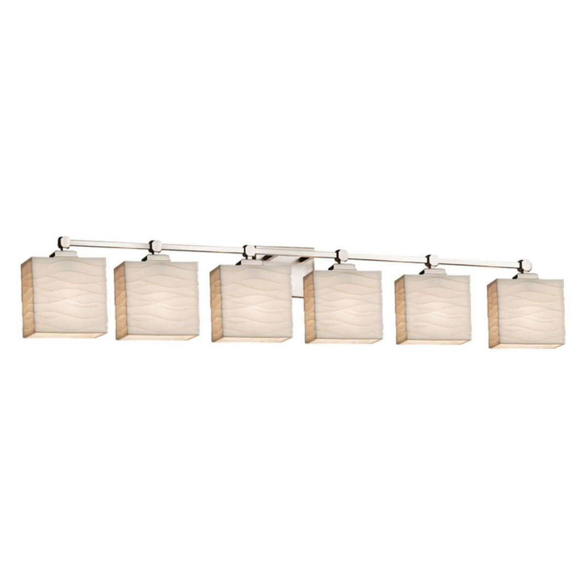6-Light Bath Bar in Dark Bronze M5303