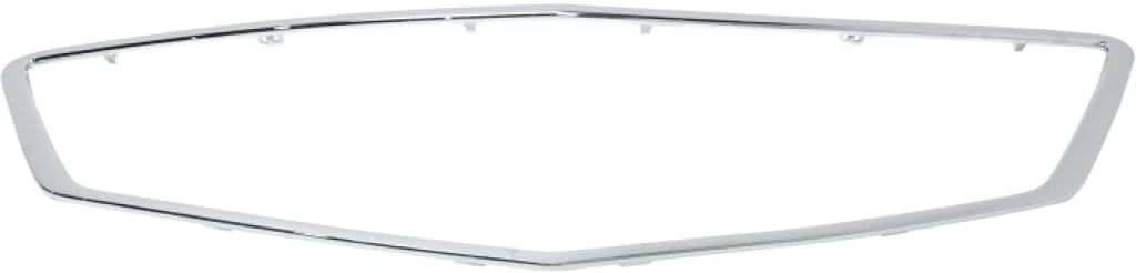 Chrome Plastic Grille Assembly with Clips C53765